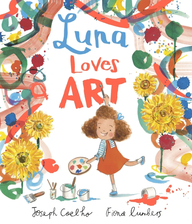 Luna Loves Art – boek cover