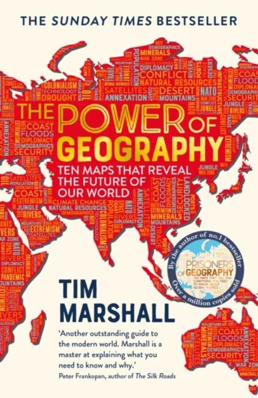 The Power of Geography – Tim Marshall – boek cover