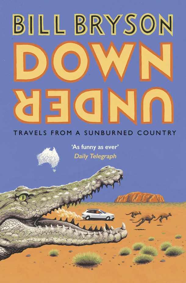 Down Under – Bill Bryson – boek cover