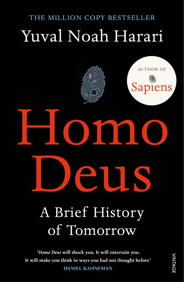 Homo Deus – Yuval Noah Harari – boek cover