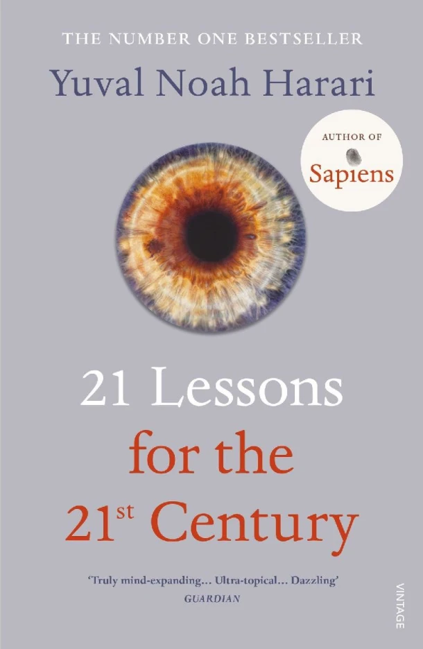 21 Lessons for the 21st Century – Yuval Noah Harari – boek cover