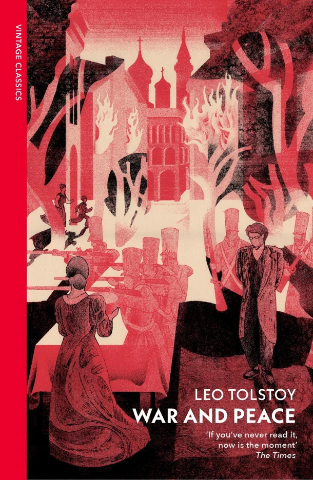 War and Peace – Leo Tolstoy – boek cover