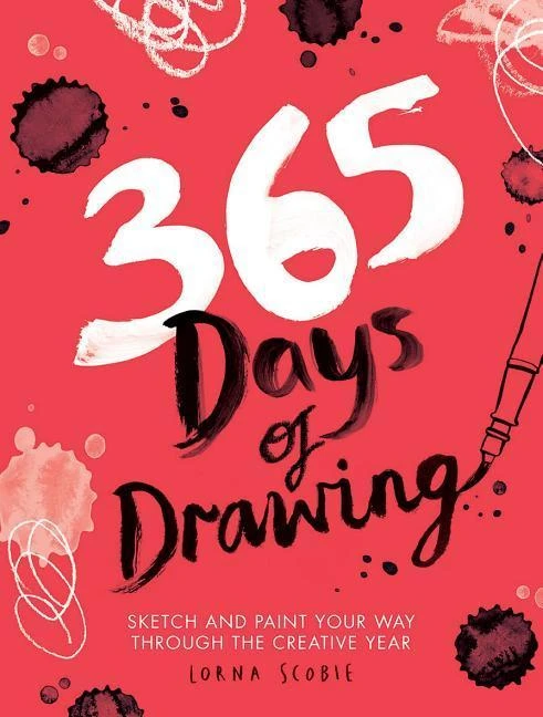 365 Days of Drawing – Lorna Scobie – boek cover