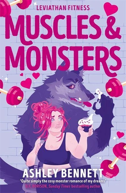 Muscles and Monsters – Ashley Bennett – boek cover