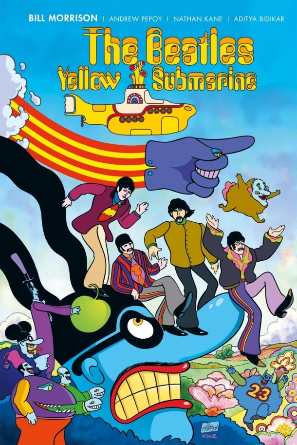 The Beatles Yellow Submarine – boek cover