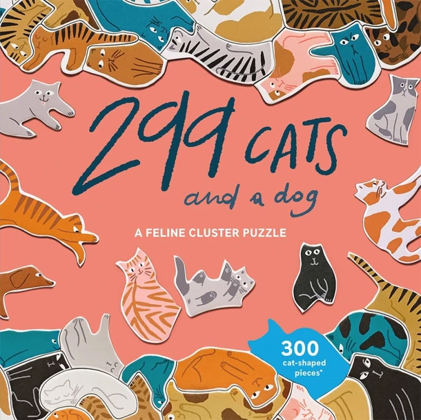 299 Cats (and a dog) – Léa Maupetit – boek cover