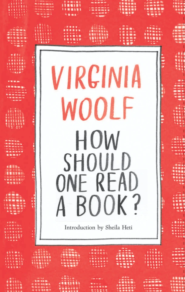 How Should One Read a Book? – Virginia Woolf – boek cover