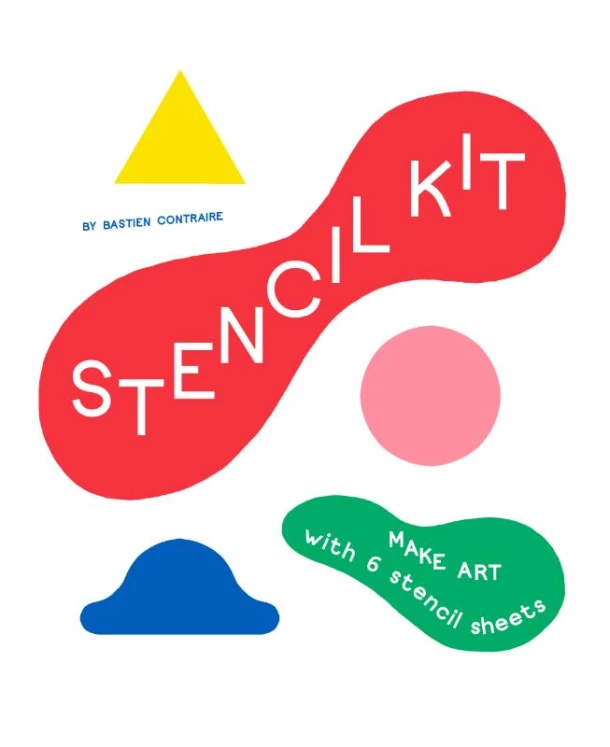 Stencil Kit – Bastien Contraire – boek cover