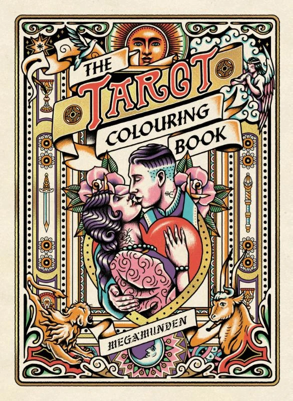 Tarot Colouring Book – Oliver Munden – boek cover