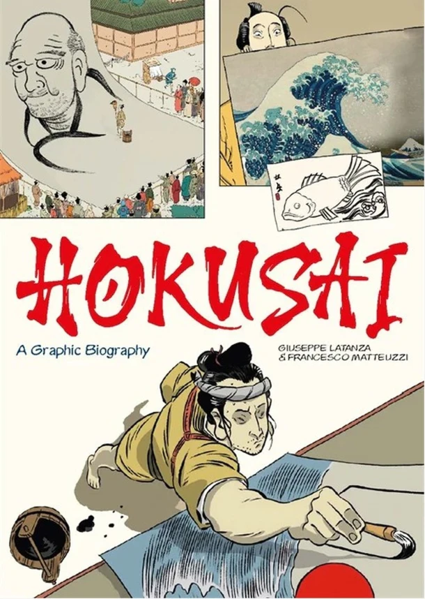 Hokusai – Giuseppe Lantaza – boek cover