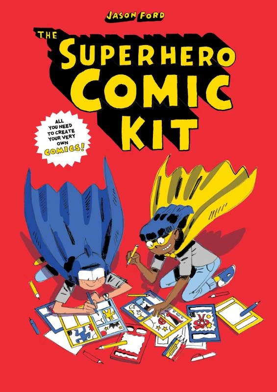 The Superhero Comic Kit – boek cover