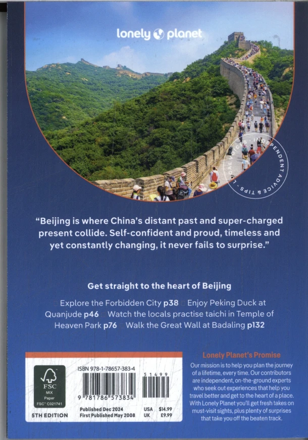 Lonely Planet Pocket Beijing – Lonely, Planet – boek cover