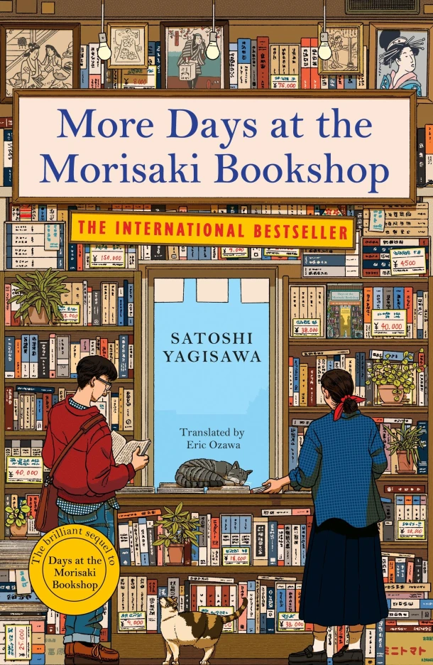 More Days at the Morisaki Bookshop – Satoshi Yagisawa – boek cover