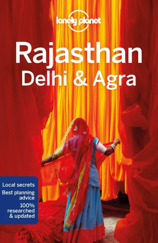 Lonely Planet Rajasthan, Delhi & Agra – boek cover