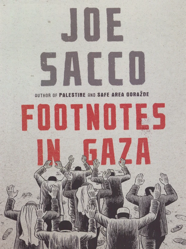Footnotes in Gaza – Joe Sacco – boek cover