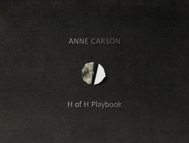 H of H Playbook – Anne Carson – boek cover