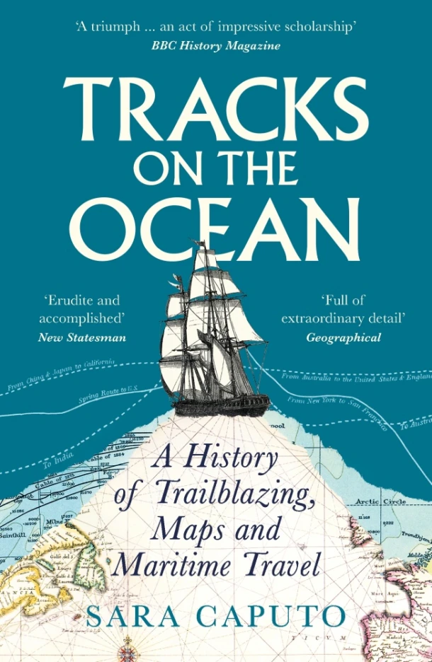 Tracks on the Ocean – Dr Sara Caputo – boek cover