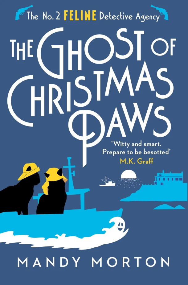 The Ghost of Christmas Paws – Mandy Morton – boek cover