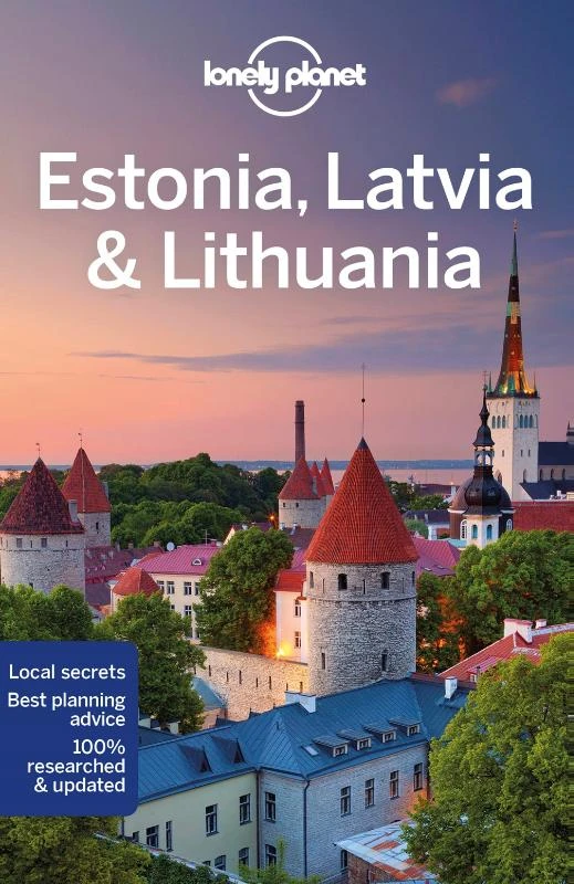 Lonely Planet Estonia, Latvia & Lithuania – Lonely Planet – boek cover