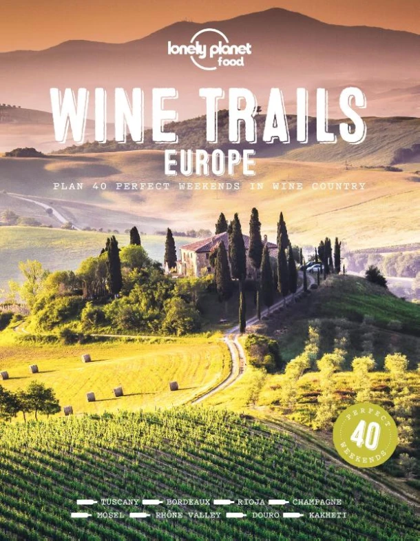 Lonely Planet Wine Trails of Europe – boek cover