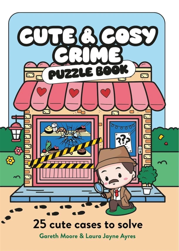 Cute and Cosy Crime Puzzle Book – Dr Gareth Moore – boek cover