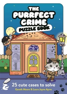 The Purrfect Crime Puzzle Book – Dr Gareth Moore – boek cover