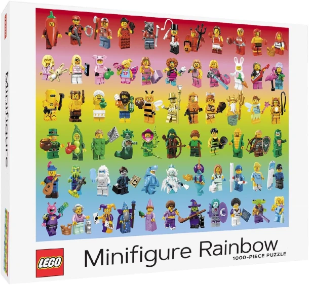LEGO Minifigure Rainbow 1000-Piece Puzzle – LEGO – boek cover