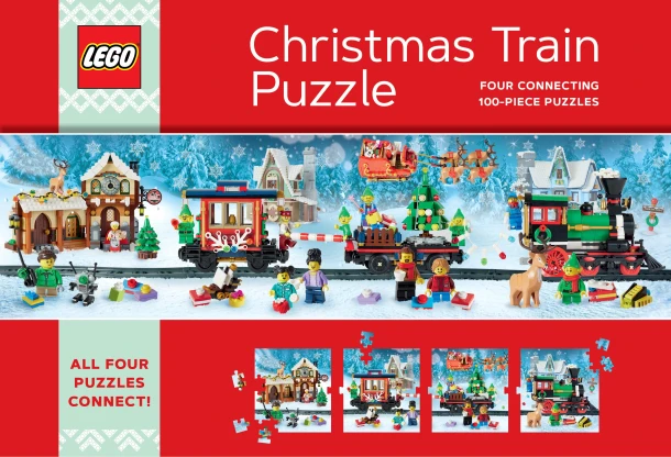 LEGO Christmas Train Puzzle – LEGO – boek cover