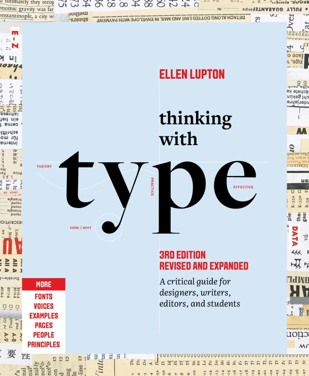Thinking with Type – Ellen Lupton – boek cover