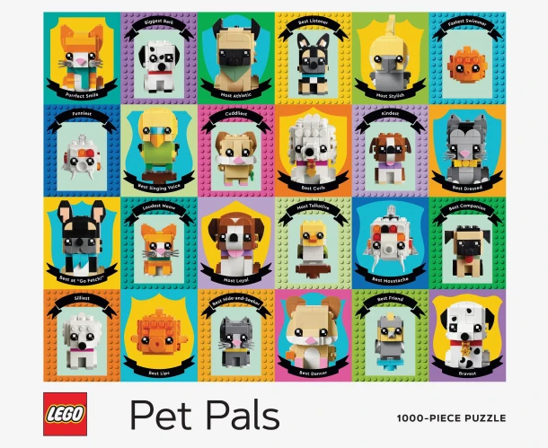 LEGO Pet Pals 1000-Piece Puzzle – LEGO – boek cover
