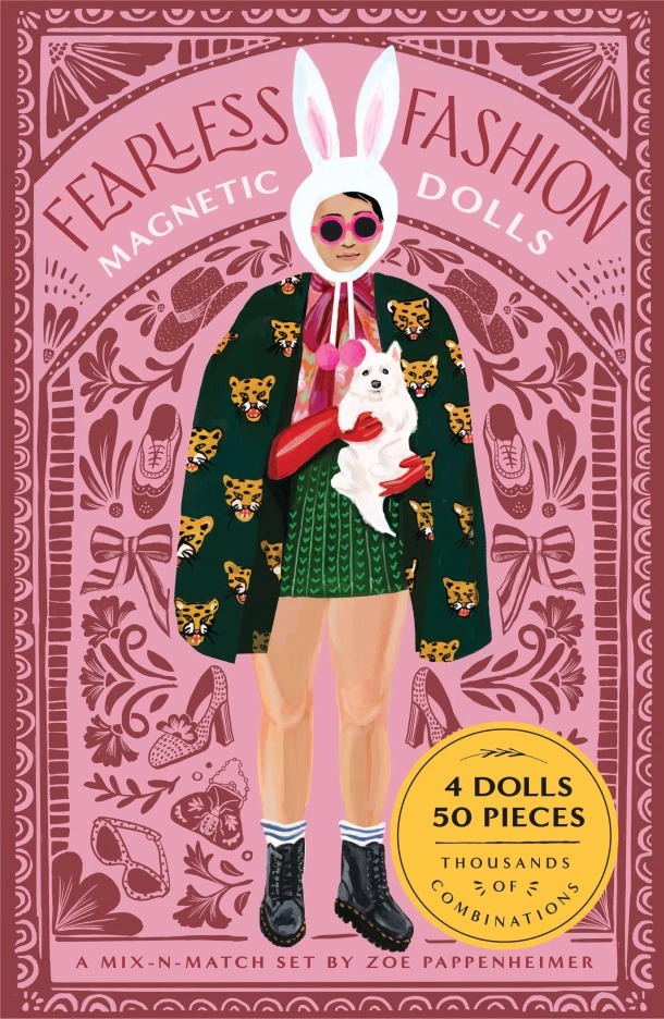 Fearless Fashion Magnetic Dolls – Zoe Pappenheimer – boek cover