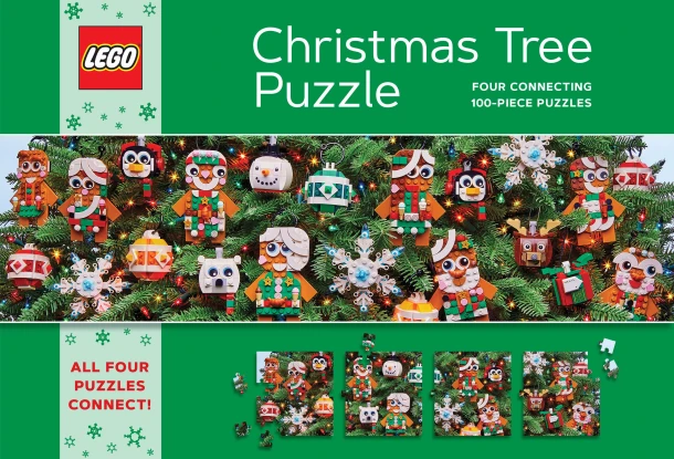LEGO Christmas Tree Puzzle – boek cover