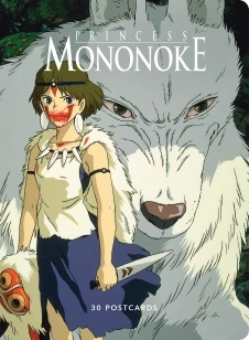 Studio Ghibli Princess Mononoke: 30 Postcards – Studio Ghibli – boek cover