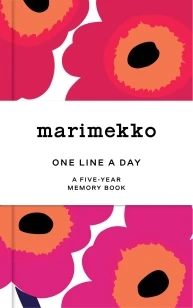 Marimekko One Line a Day (Red Unikko) – Marimekko – boek cover