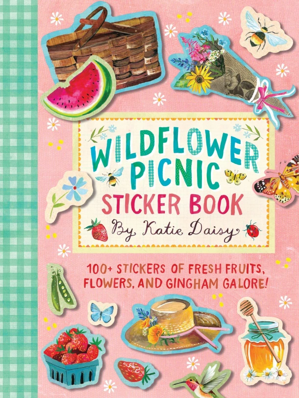 Wildflower Picnic Sticker Book – Katie Daisy – boek cover
