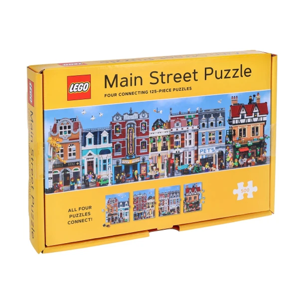 LEGO Main Street Puzzle – LEGO – boek cover