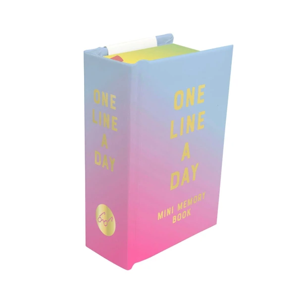 Radiant Glow Mini One Line a Day – Chronicle Books – boek cover