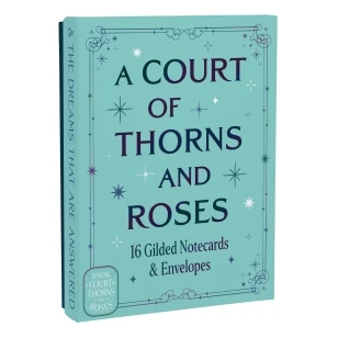 A Court of Thorns and Roses Official Gilded Notecards – Sarah J. Maas – boek cover