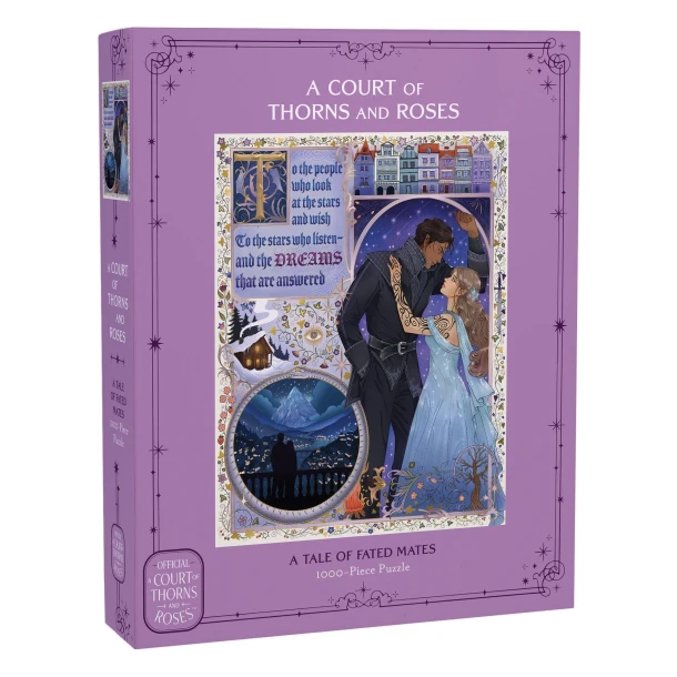 A Court of Thorns and Roses Official A Tale of Fated Mates Rhysand and Feyre 1000-Piece Puzzle – Sarah J. Maas – boek cover