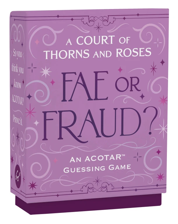 A Court of Thorns and Roses Official Fae or Fraud? Game – Sarah J. Maas – boek cover
