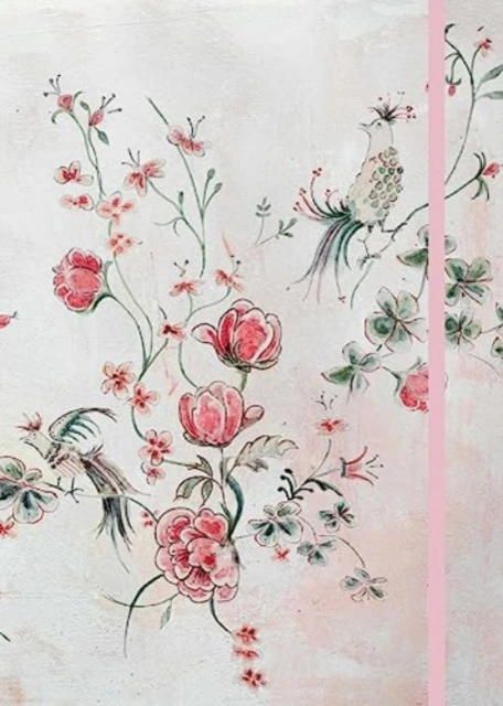 Flowers & Birds Peony A6 Notebook – boek cover