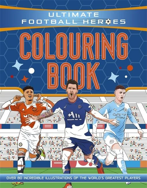 Ultimate Football Heroes Colouring Book – Ultimate Football Heroes – boek cover