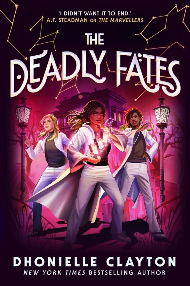 The Deadly Fates (The Marvellers 3) – Dhonielle Clayton – boek cover