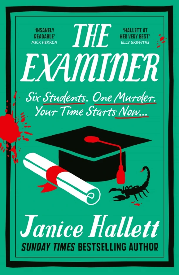 The Examiner – Janice Hallett – boek cover
