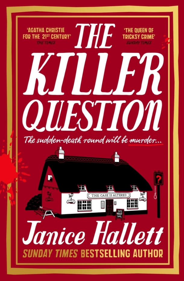 The Killer Question – Janice Hallett – boek cover