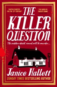 The Killer Question – Janice Hallett – boek cover