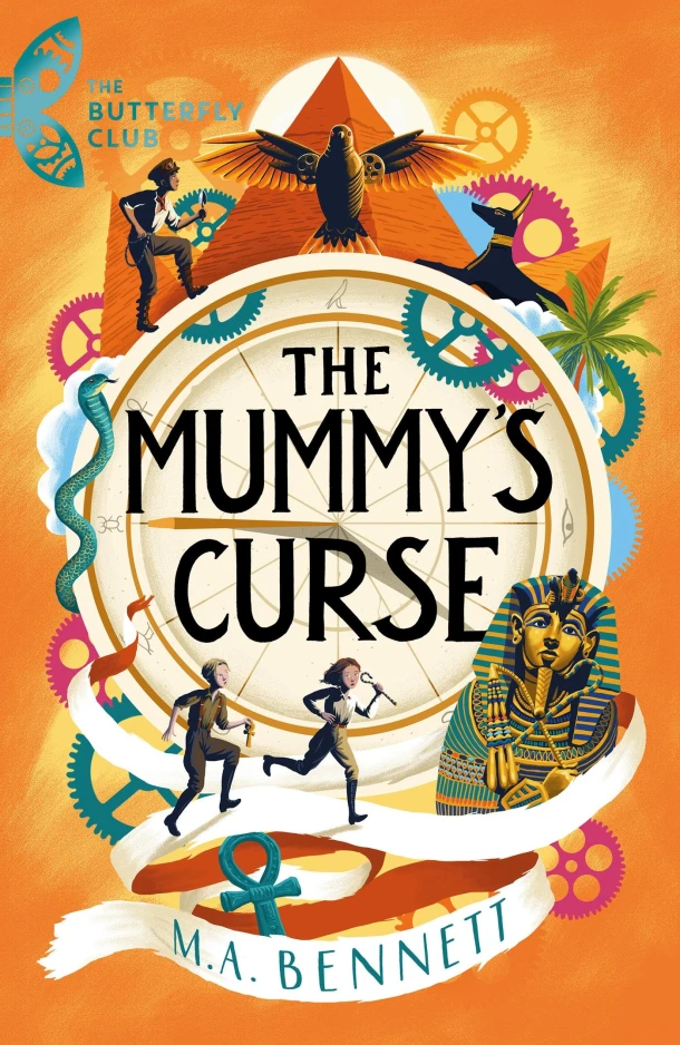 The Butterfly Club: The Mummy's Curse – boek cover