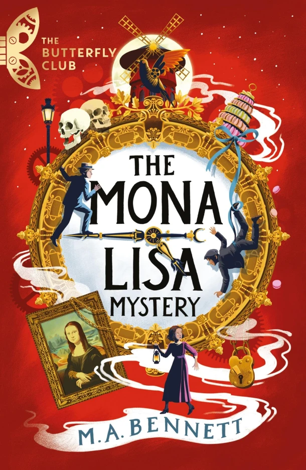 The Butterfly Club: The Mona Lisa Mystery – boek cover