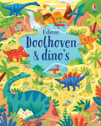 Doolhoven & dino's – boek cover