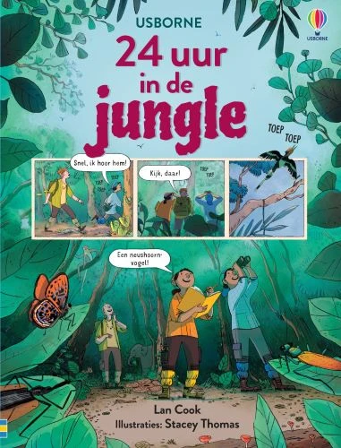 24 uur in de jungle – boek cover